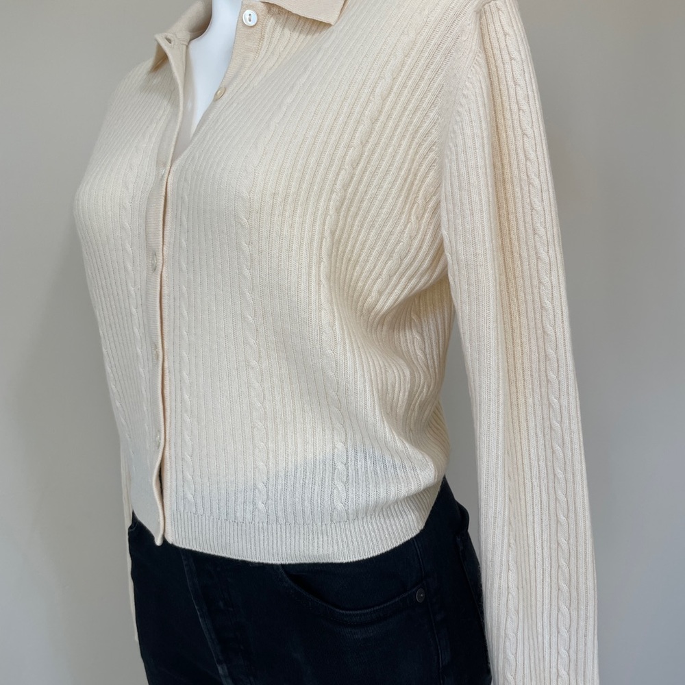 HARRODS KNIGHTBRIDGE CASHMERE SWEATER - Picture 6 of 9